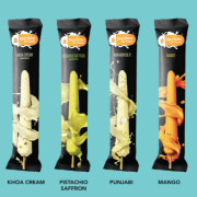 Pistachio Saffron Kulfi 